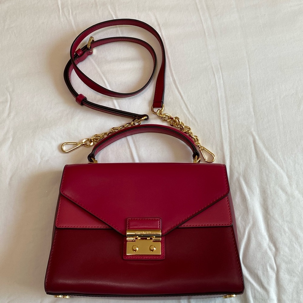 Michael Kors Red Shoulder Bag